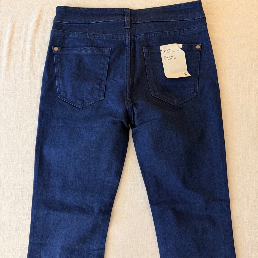 Pilcro Low-Rise Icon Flare Jeans Womens 27 Tall Blue Denim NWT - Picture 11 of 11